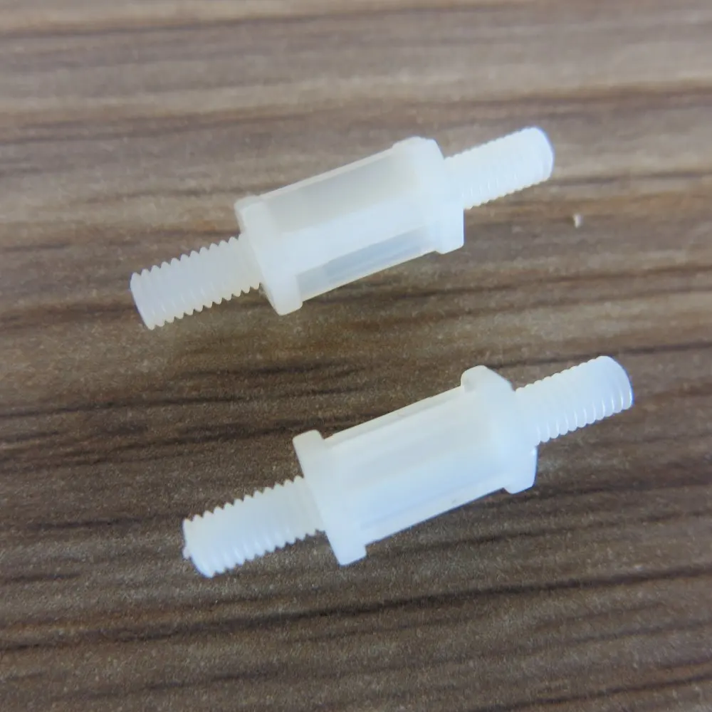 100 шт. шестигранный пластиковый проставочный винт с гайками | Обустройство дома