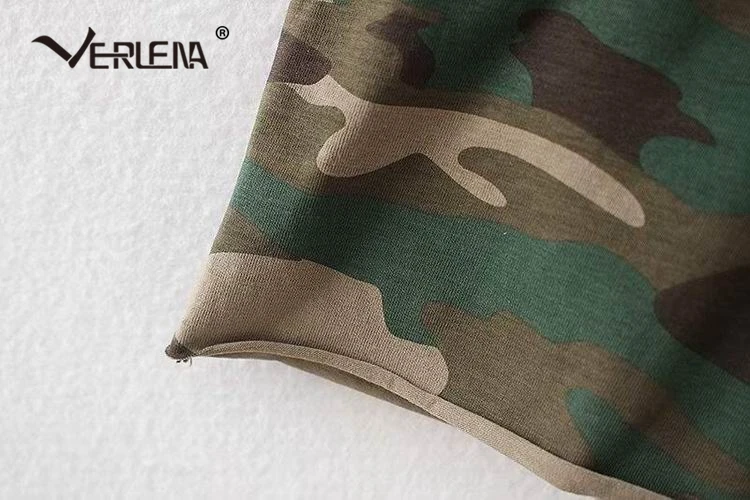 Verlena 2019 Необработанный подол обрезанная женская футболка без рукавов короткая