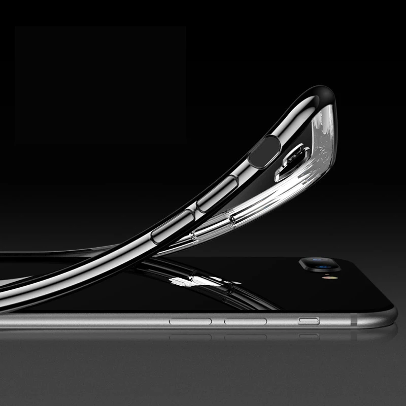 Мягкий чехол из ТПУ для телефона iPhone 8 7 6 6s Plus SE 2020 X XS XR 11 12 MIni Pro Max силиконовый
