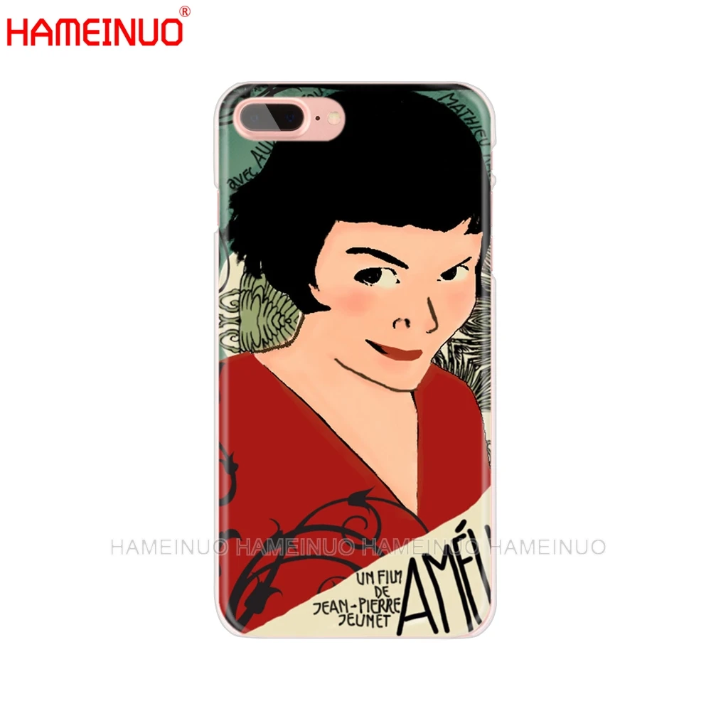 HAMEINUO Amelie плакат классические Франция фильм сотовый телефон чехол для iphone X 8 7 6 4 4s 5