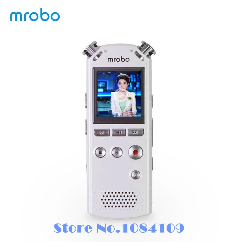 Мини-ручка для камеры Mrobo M58 HD цифровой диктофон 8 ГБ MP3-плеер + наушники |