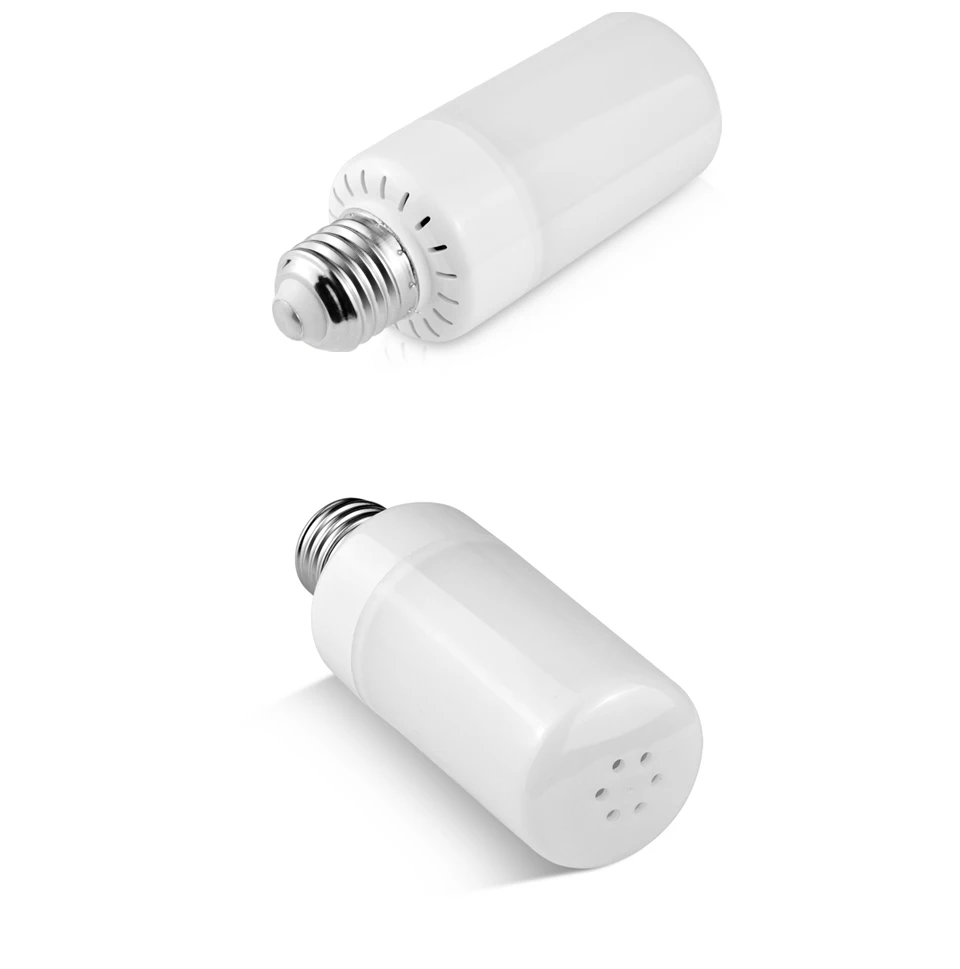 AIMENGTE 1 шт. E27/E26 3528SMD светодиодный эффект пламени огненный мерцающий лампада украшение дома Праздничная лампа цвета огня с 2 режимами Рождественский подарок
