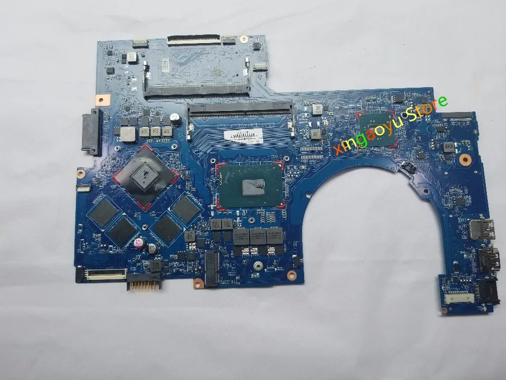 

For HP For PAVILION 17-AB 17-W series Laptop motherboard DAG37DMBAD0 915550-601 motherboard with 1050Ti 4GB i7-7700H