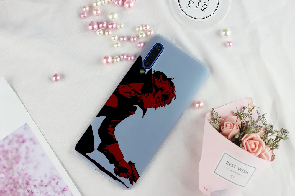 Чехол для телефона Persona 5 мягкий Xiaomi 9 8 A2 A3 lite Mi 9t CC9 9se 5X 6 10 Max3 6X Note10 Pro|Бамперы| |