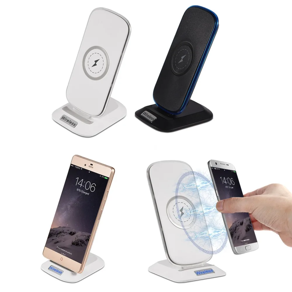 SOONHUA 10W Qi Wireless Charger Stand For iPhone X XS Max 8 Plus Mobile Phone Fast Charging Holder Samsung S9 S8 | Электроника