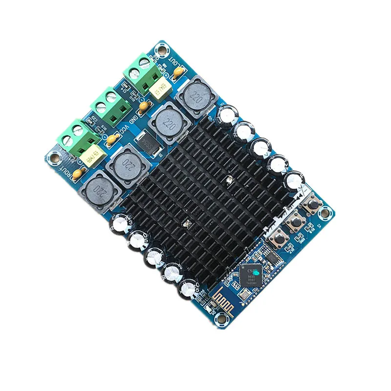 XH-A102 New 4 1 HD Bluetooth TDA7498 DC12-24V 100W + Плата цифрового усилителя высокой мощности |
