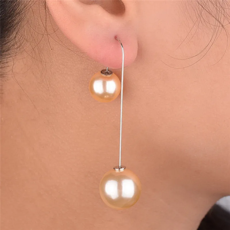 Женские Висячие серьги PINKSEE корейские длинные подарочные украшения для ушей с