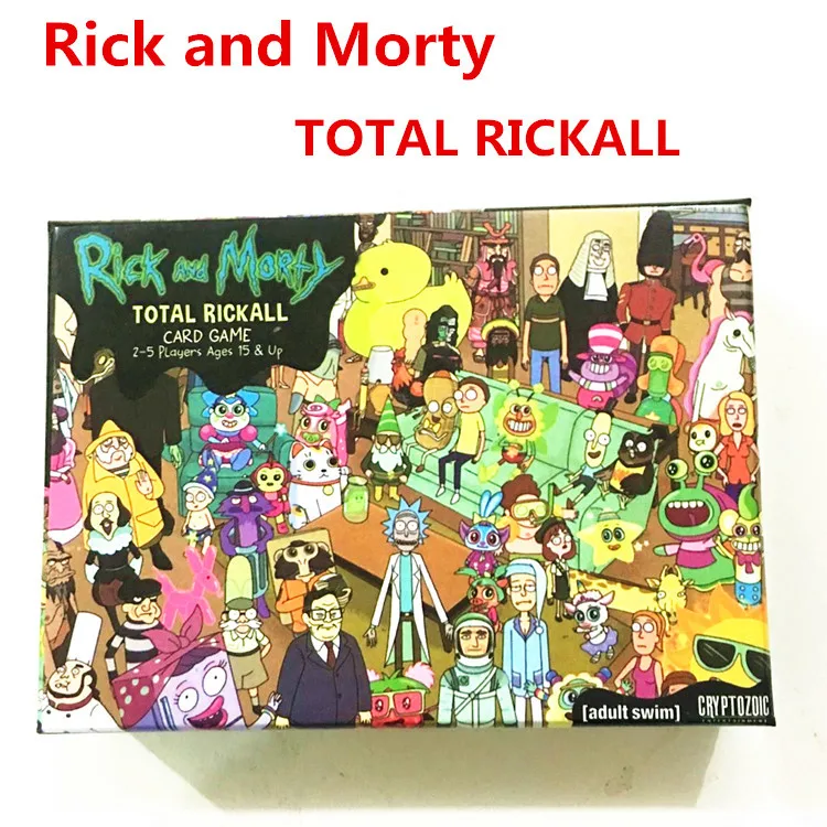 Рик и Морти настольная игра для взрослых Карта|Настольные игры| |