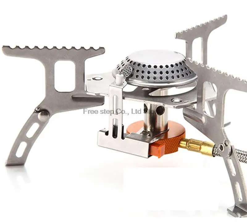280G Camping stove Gas Stoves Portable Electronic ignition Outdoor Cooker Stove Split type Aotu | Спорт и развлечения