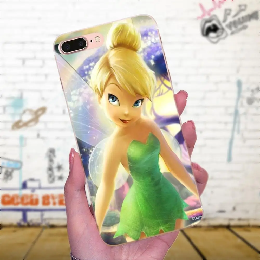 Чехол из ТПУ для Xiaomi Mi3 Mi4 Mi4C Mi4i Mi5 Mi 5S 5X6 6X8 SE A1 Max Mix 2 Note 3 4 Tinkerbell Fairy Tinker Bell Periwinkle |