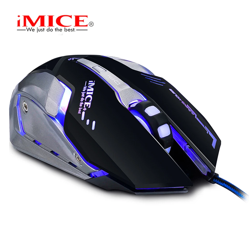 IMice игровая мышь 4000 dpi Usb Проводная 6 кнопок кровавая оптисветодио дный ческая