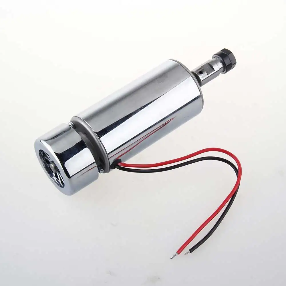 400w 200 Вт/300 Вт/400 Вт/500 Вт Шпиндельный двигатель шпинделя гравировального станка с воздушным охлаждением ЧПУ шпиндель постоянного тока с ЧПУ гравировальный станок ER11 3,175 мм - Цвет: 400w