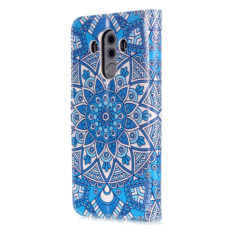 Для huawei Коврики 10 Pro Чехол 6 0 дюймов Роскошный кожаный бумажник чехол для телефона