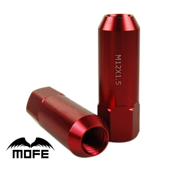 MOFE 60 мм оригинальный логотип удлиненный открытый конец желудь обод алюминий 1 25