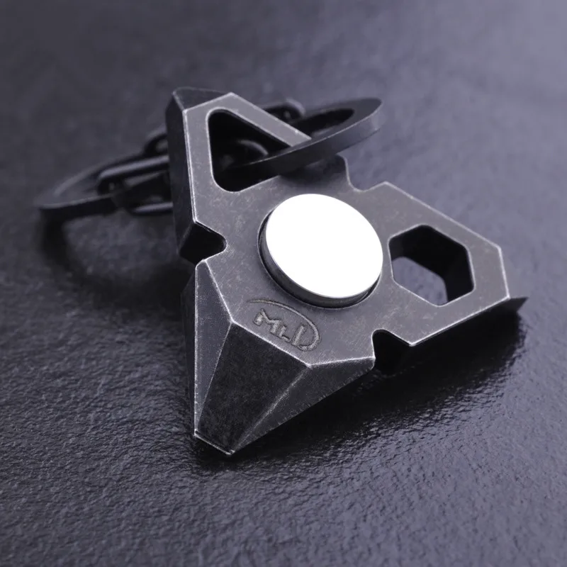 Мини треугольник лом ручной Спиннер EDC Finger Spinner Для аутизма и СДВГ тревога снятие стресса фокус Игрушки Подарок Непоседа металл