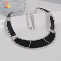alloy plated white k drop of european and american jewelry necklace set fashion women free shipping