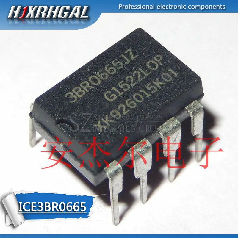 10 шт. ICE3BR0665JZ DIP 8 3BR0665JZ ICE3BR0665J 3BR0665J DIP8 ICE3BR0665 HJXRHGAL|Интегральные схемы| |