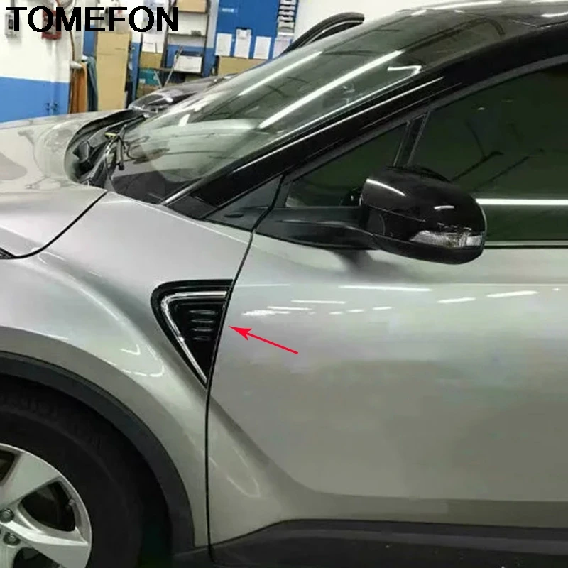 TOMEFON для Toyota C HR CHR 2016 2017 2018 головка кузова автомобиля крыло боковая крышка отделка