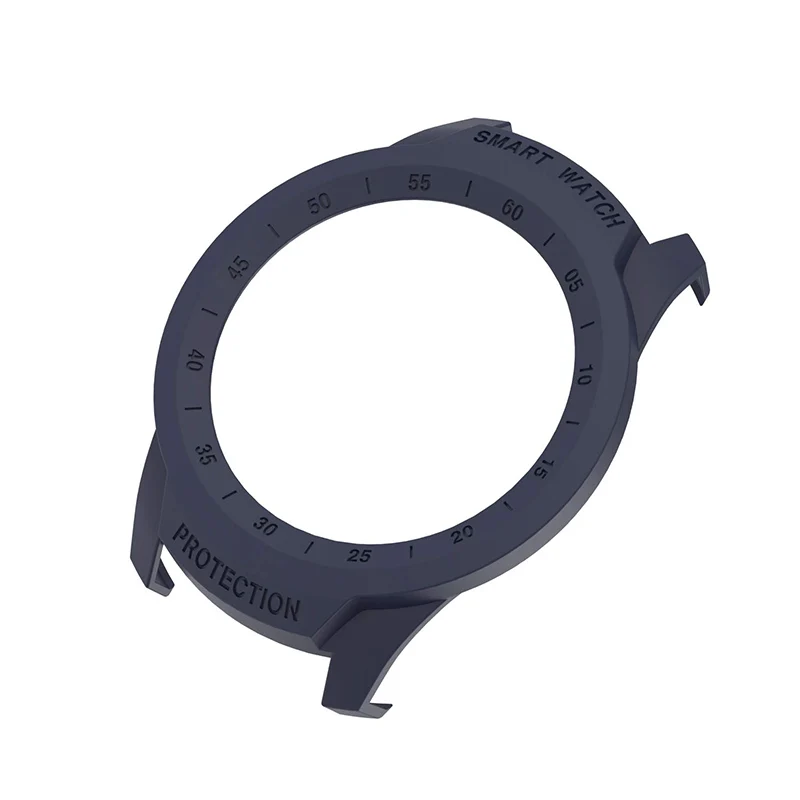 Blue only cover Для Ticwatch Pro Смарт-часы против царапин бампер чехол SIKAI жесткий пластиковый защитный чехол ультра-светильник многоцветный - Цвет: Blue only cover