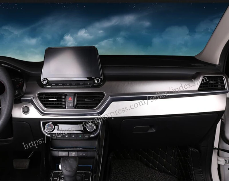 1 шт. для KIA Sportage R 2018 2019 нержавеющая сталь центральный контроль декоративный