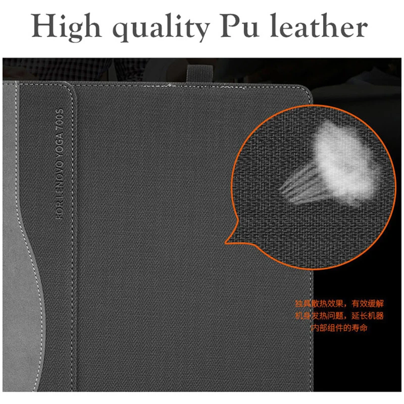 Съемная крышка для lenovo IdeaPad 700 s 14 дюймов Laptop Sleeve искусственная кожа Защитите|laptop