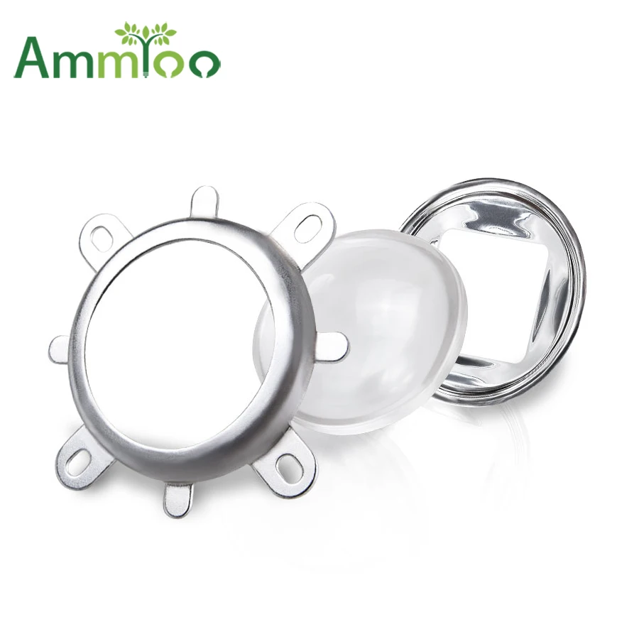 

44 мм оптический фотоэлемент 60/120 градусов + 50 мм рефлекторный коллиматор + фиксированный кронштейн для прожектора высокой мощности COB LED Chip Lamp