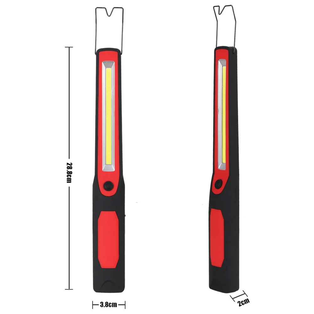LED Working Light With Hook Magnetic USB Rechargeable Magnet Emergency Lamp for Camping Cycling QJS Shop | Освещение