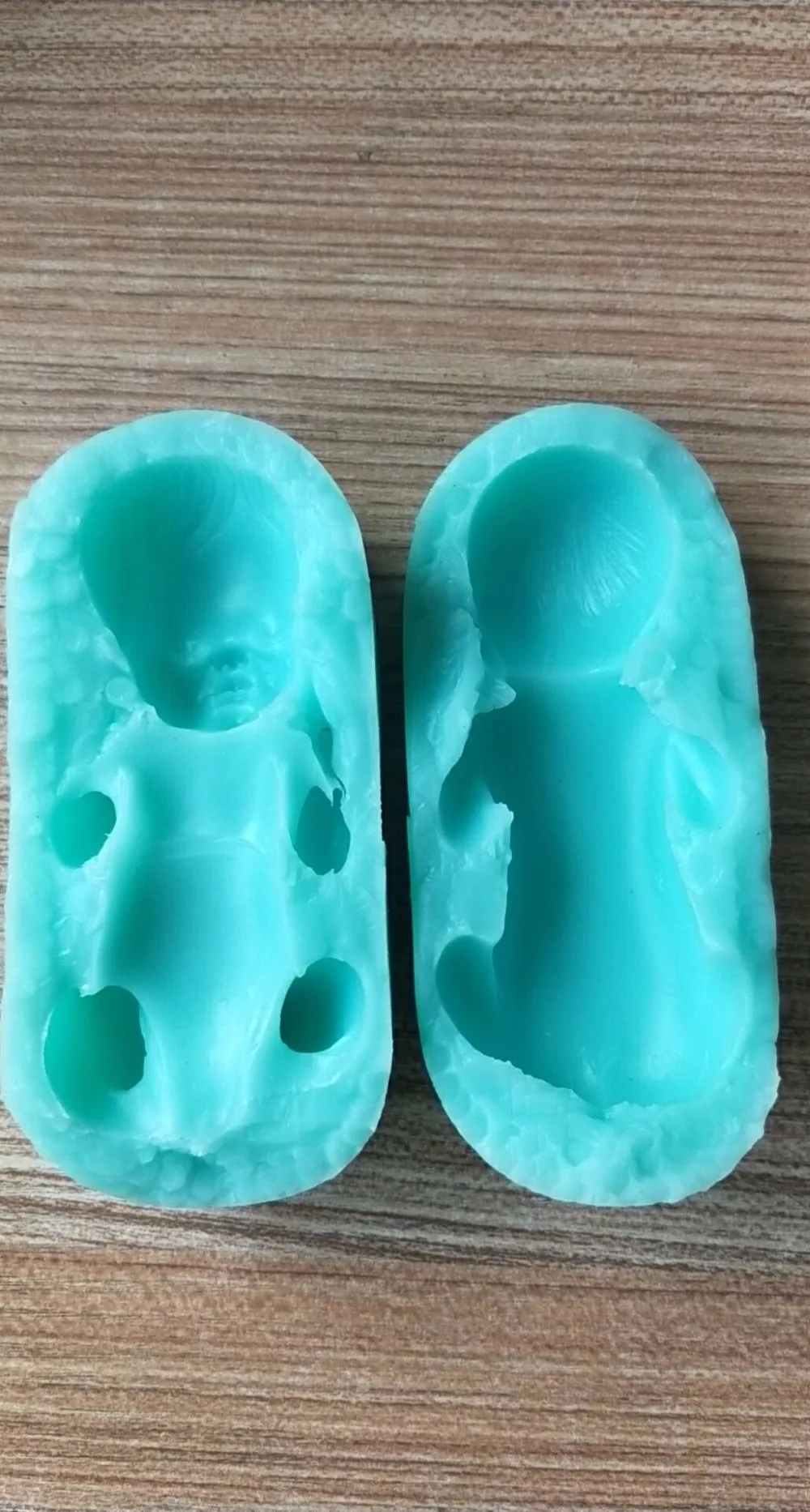 Силикагель, новинка, детские формы, 3D силиконовая форма, Шоколадный леденец, пирожные, для новорожденных, для выпечки, сделай сам, глина для украшения дома