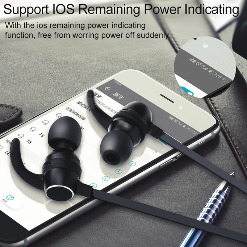 Новые беспроводные Bluetooth наушники Спортивная Музыкальная гарнитура стерео с