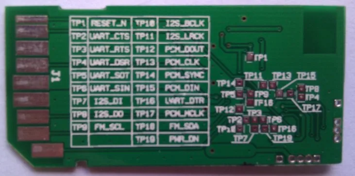 Для универсального SDIO WIFI bluetooth FM беспроводной модуль три в одном макетная плата EVB