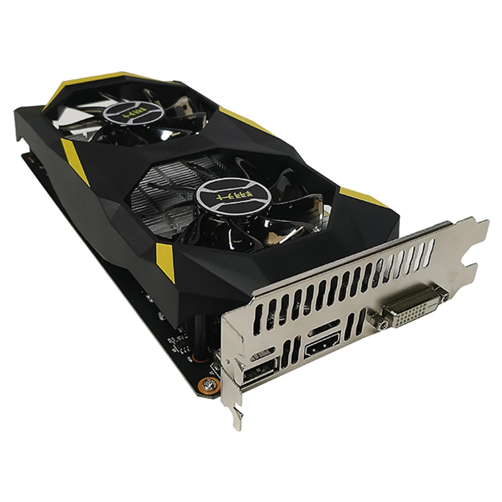 ASL gtx 1050 ti 4G игры графическая карта 128bit NVIDIA GDDR5 GP107 7008 мГц 1290 1392 DP + HDMI DVI 768 единиц