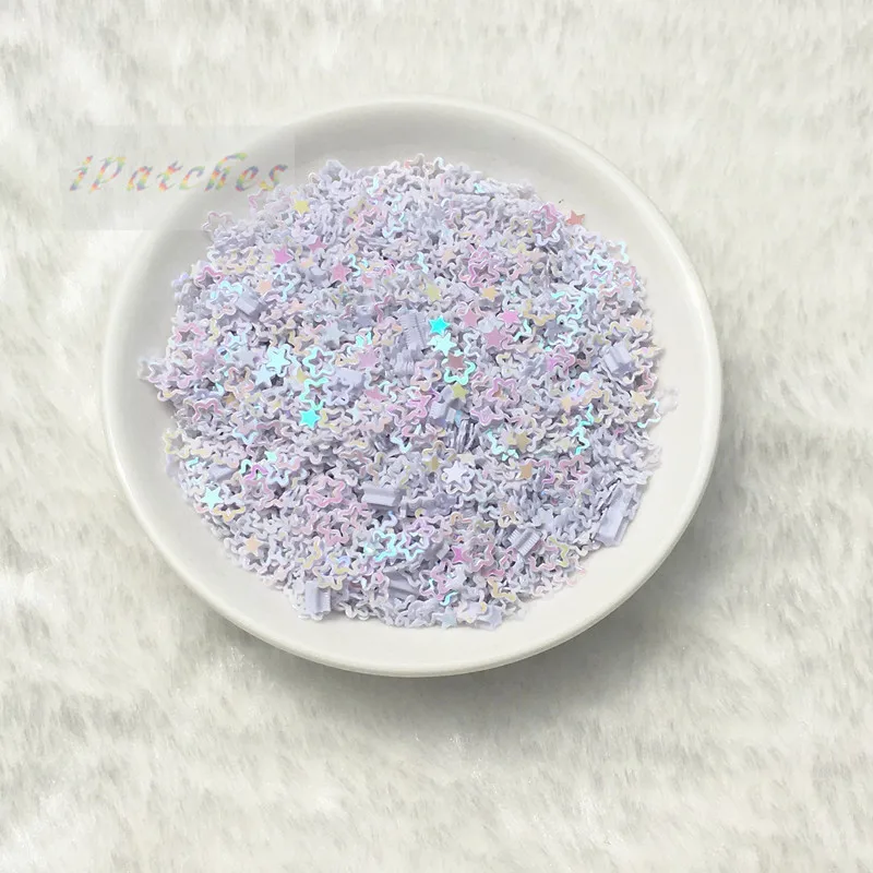 Блестки с пайетками в форме сливы для дизайна ногтей 4 мм|flower sequins|star sequinssequin stars |