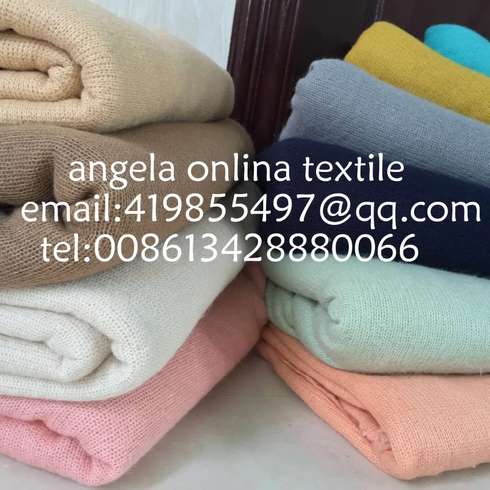 wholesale knit fabrics thin and soft sanded crylic cotton | Дом и сад