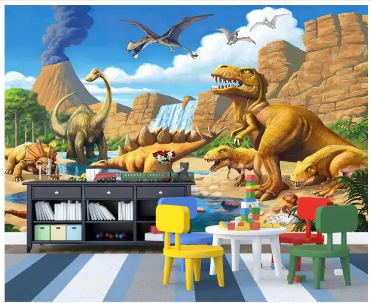 3d обои на заказ фотография нетканые стены настенной росписи наклейки 3 d Юрских