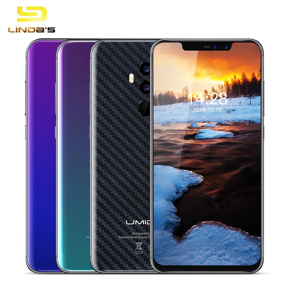 UMIDIGI Z2 Special Edition смартфон 4G 6 2 дюймов Helio P23 Восьмиядерный B + F/1.7Big ApertureCamera Android 8 1