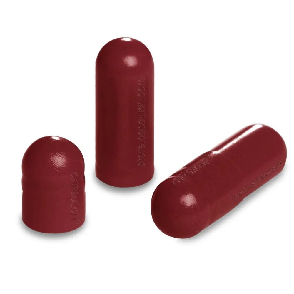 

(10000 флейта), Размер 1, красные флейзи капсул HPMC, Медицинские капсулы, отдельные или Соединенные капсулы