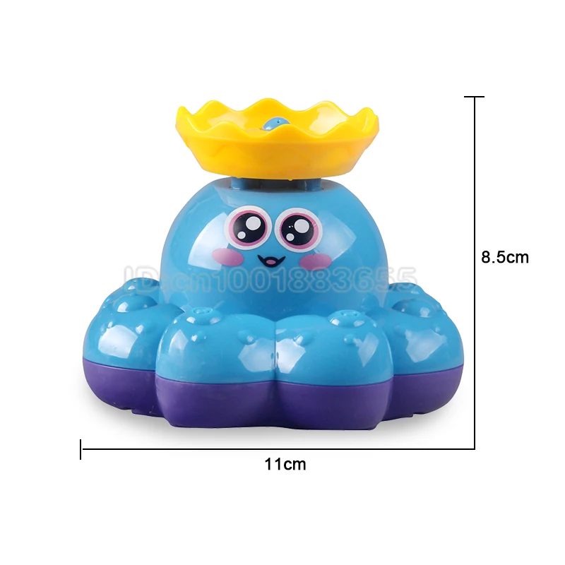Распыление воды осьминог форма мультфильм детские игрушки для ванной