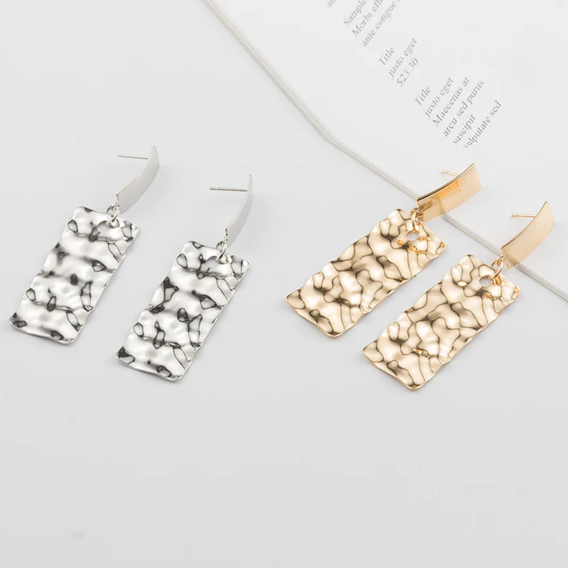 Модные Преувеличенные рябь длинные серьги женский модный богемный необычные