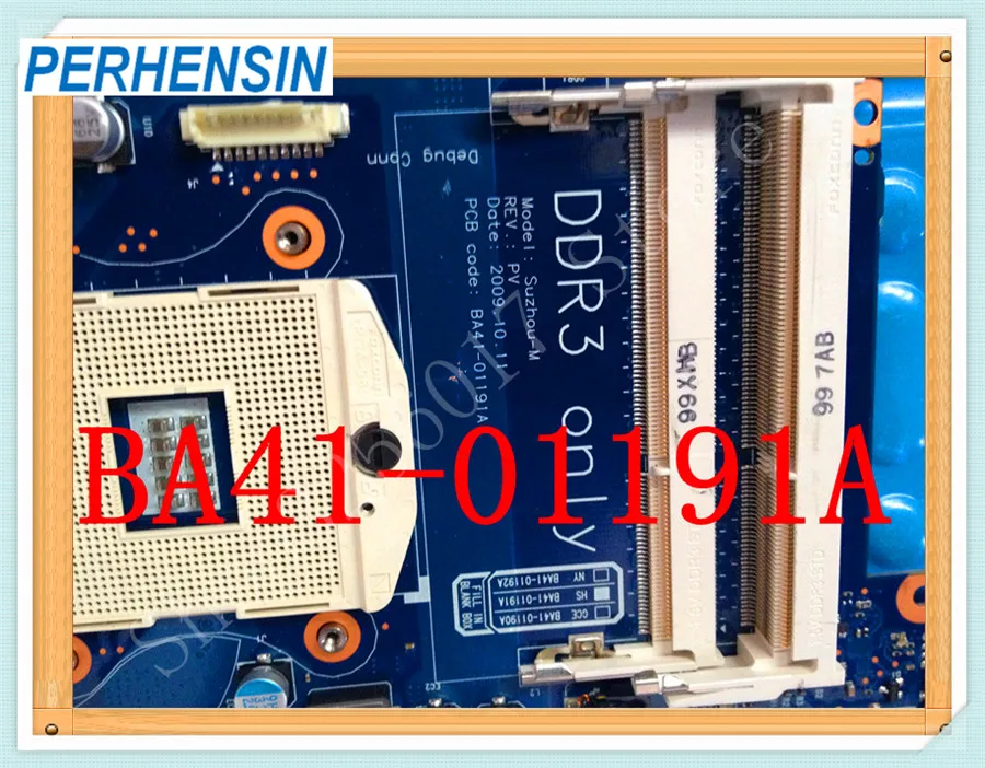 Для Samsung R480 R478 R429 Материнская плата ноутбука N11P GE1 A3 BA41 01191A HM55 DDR3|motherboard ddr3|laptop