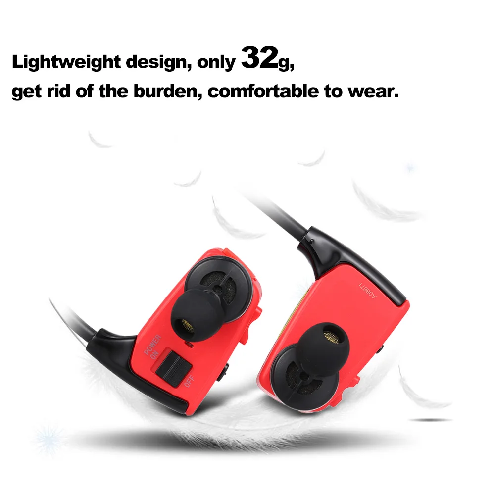 W262 8 Гб mp3 плеер наушники 2in1 портативная Музыкальная гарнитура уличные спортивные
