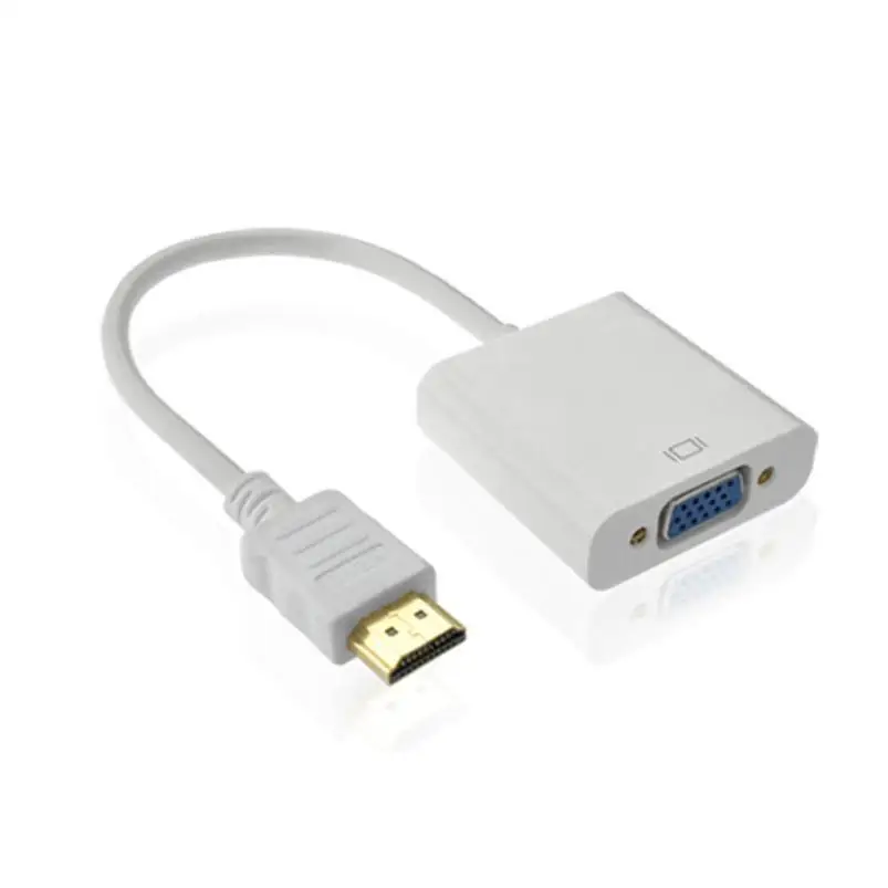 Адаптер переходник для ПК DVD PS3 Xbox360 белый 1080P HDMI папа VGA мама|adapter sdhc|adapter power cablecabl |