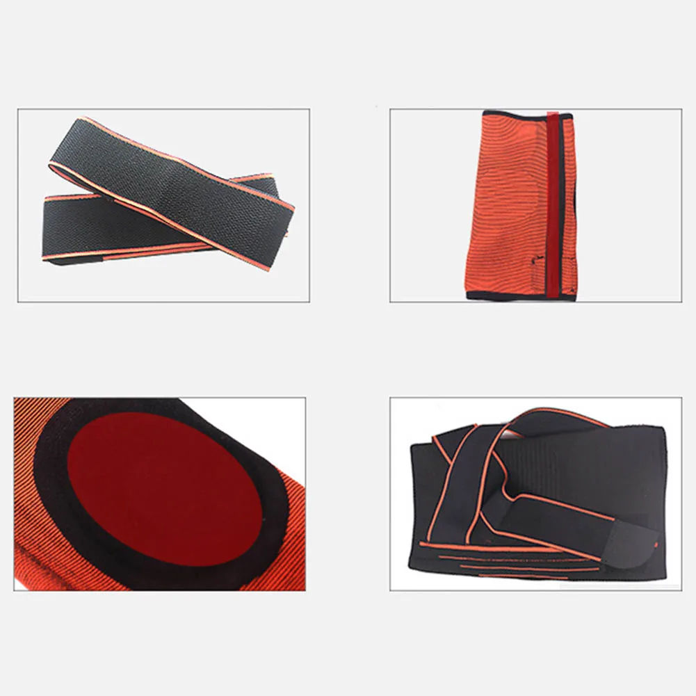 

Sports Fitness Knee Support Breathable Compression Adjustable Knee Brace For Running Jogging Climbing Cycling Basketball Promoti