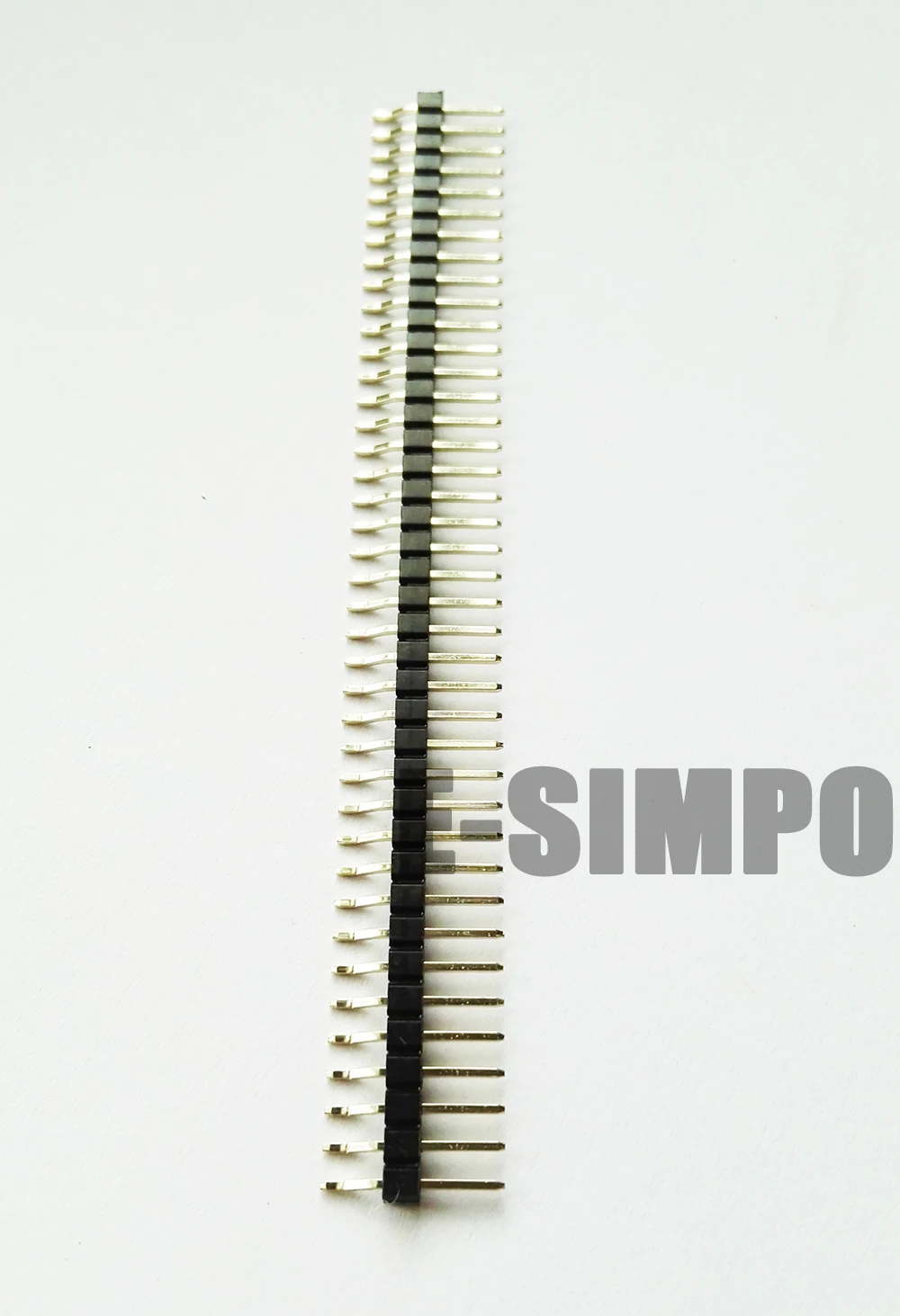 2 54 мм 1X40P штыревой разъем SMD Правый ангел SMT опционально однорядный Однорядный