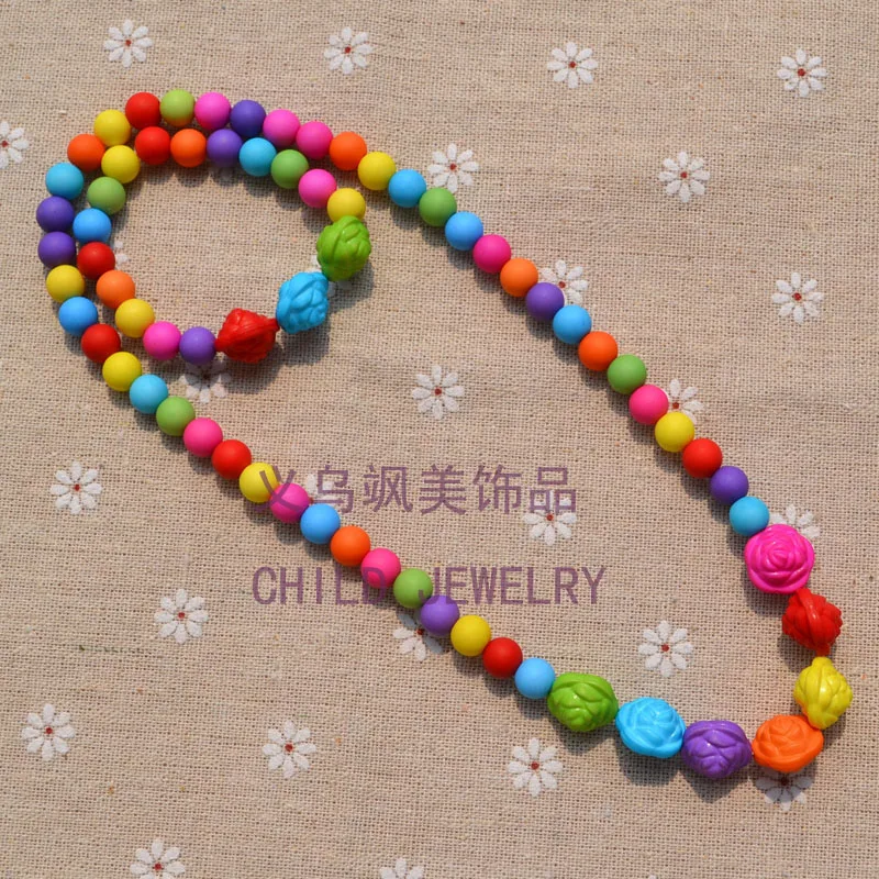 Один набор милых подарков для девочек Мультяшные Детские ювелирные наборы