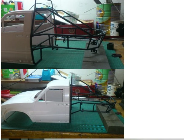 1/10 rock crawler стеллаж для багажа металлическая рулонная клетка радиоуправляемая