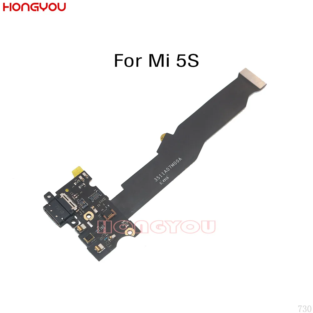 10 шт./лот для Xiaomi Mi 5S Mi5S M5S USB разъем зарядки док станция штекер гибкий