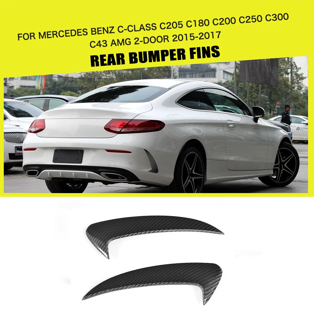 Задний бампер боковые вентиляционные крылья для Mercedes Benz C Class W205 C200 C300 C43 AMG 2 двери