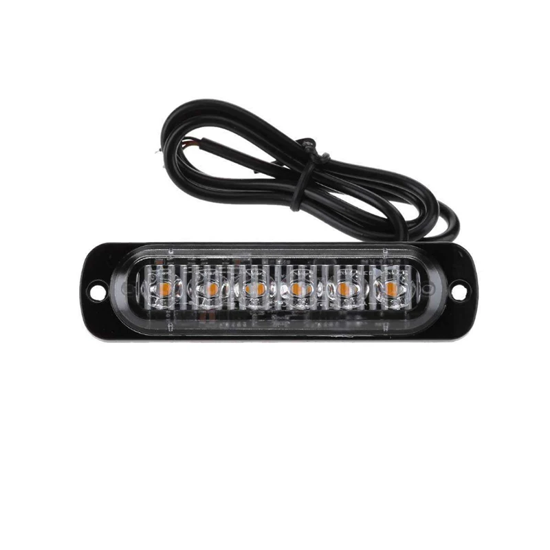 Автомобиль Стайлинг ярко желтый красный синий 6 LED автомобиль Грузовик Ван Маяк