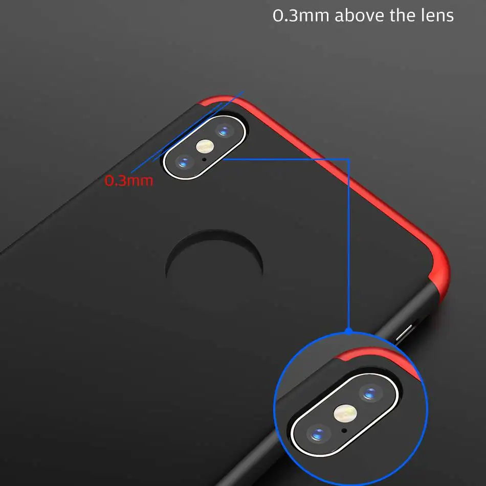 KISSCASE 360 Full Protection Case For Xiaomi Redmi Note 7 5 Plus Phone 6 Pro Mi A2 Lite Pocophone F1 Cover |
