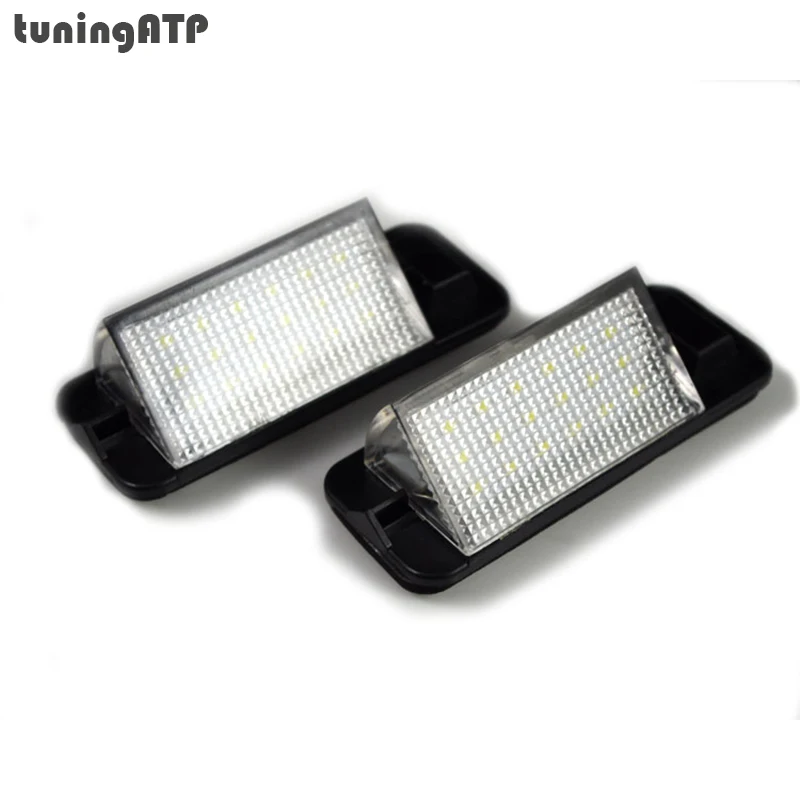 Супер яркий белый 18 SMD светодиодный модуль подсветки номерного знака для BMW E36 /